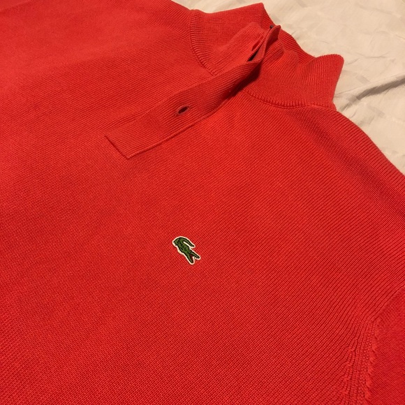 Lacoste Other - Lacoste Quarter Zip Sweater